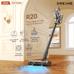 Dreame R20 - Máy Hút Bụi Cầm Tay Không Dây 2026 tại Giga Việt Nam x Vua Nhà Bếp Đức 02