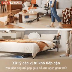 Dreame R20 - Máy Hút Bụi Cầm Tay Không Dây 2026 tại Giga Việt Nam x Vua Nhà Bếp Đức 08