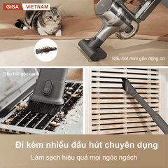 Dreame R20 - Máy Hút Bụi Cầm Tay Không Dây 2026 tại Giga Việt Nam x Vua Nhà Bếp Đức 09