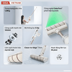 Dreame V11 Pro - Máy Hút Bụi Cầm Tay Không Dây 2026 tại Giga Việt Nam x Vua Nhà Bếp Đức 03