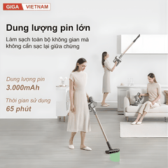 Dreame V12S - Máy Hút Bụi Cầm Tay Không Dây 2026 tại Giga Việt Nam x Vua Nhà Bếp Đức 05