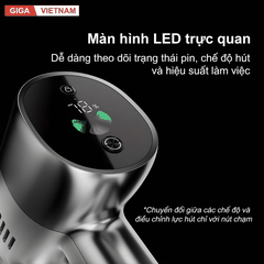 Dreame V12S - Máy Hút Bụi Cầm Tay Không Dây 2026 tại Giga Việt Nam x Vua Nhà Bếp Đức 08