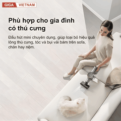 Dreame V12S - Máy Hút Bụi Cầm Tay Không Dây 2026 tại Giga Việt Nam x Vua Nhà Bếp Đức 09