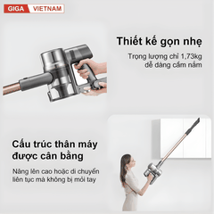 Dreame V12S - Máy Hút Bụi Cầm Tay Không Dây 2026 tại Giga Việt Nam x Vua Nhà Bếp Đức 11