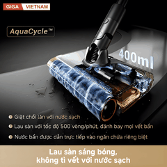 Dreame V18S Aqua - Máy Hút Bụi Cầm Tay Không Dây 2026 tại Giga Việt Nam x Vua Nhà Bếp Đức 03