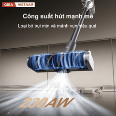 Dreame V18S Aqua - Máy Hút Bụi Cầm Tay Không Dây 2026 tại Giga Việt Nam x Vua Nhà Bếp Đức 04