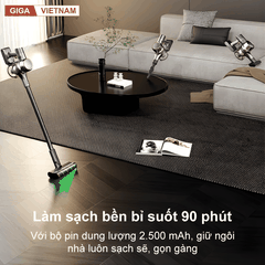 Dreame V18S Aqua - Máy Hút Bụi Cầm Tay Không Dây 2026 tại Giga Việt Nam x Vua Nhà Bếp Đức 09