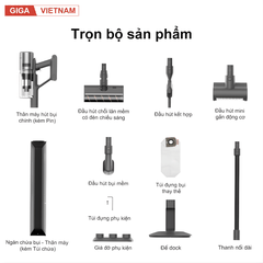 Dreame Z10S Station - Máy Hút Bụi Cầm Tay Không Dây 2026 tại Giga Việt Nam x Vua Nhà Bếp Đức 13
