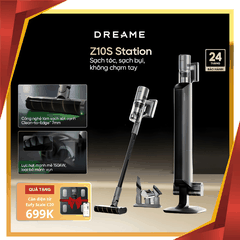 Dreame Z10S Station - Máy Hút Bụi Cầm Tay Không Dây 2026 tại Giga Việt Nam x Vua Nhà Bếp Đức 14
