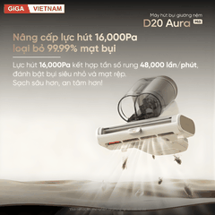Dreame D20 Aura - Máy Hút Bụi Giường Nệm 2026 Giga Việt Nam x Vua Nhà Bếp Đức 04