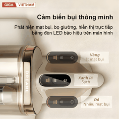 Dreame D20 Pro - Máy Hút Bụi Giường Nệm 2026 tại Giga Việt Nam x Vua Nhà Bếp Đức 09