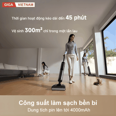 Dreame H12 Flexreach - Máy Hút Bụi Lau Nhà 2026 tại Giga Việt Nam x Vua Nhà Bếp Đức 07