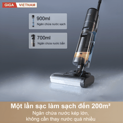Dreame H12S AE - Máy Hút Bụi Lau Nhà 2026 tại Giga Việt Nam x Vua Nhà Bếp Đức 07