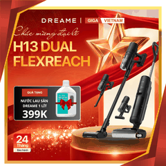 Dreame H13 Dual FlexReach - Máy Hút Bụi Lau Nhà 2026 tại Giga Việt Nam x Vua Nhà Bếp Đức 01
