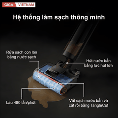 Dreame H13 FlexReach - Máy Hút Bụi Lau Nhà 2026 tại Giga Việt Nam x Vua Nhà Bếp Đức 07