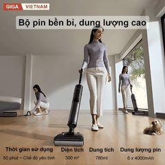 Dreame H13 FlexReach - Máy Hút Bụi Lau Nhà 2026 tại Giga Việt Nam x Vua Nhà Bếp Đức 09