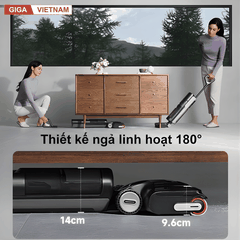 Dreame H13 FlexReach - Máy Hút Bụi Lau Nhà 2026 tại Giga Việt Nam x Vua Nhà Bếp Đức 10