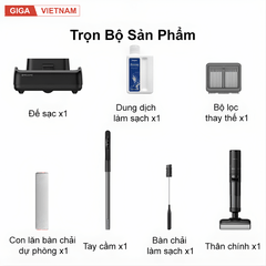 Dreame H13 FlexReach - Máy Hút Bụi Lau Nhà 2026 tại Giga Việt Nam x Vua Nhà Bếp Đức 12