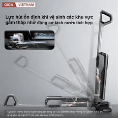 Dreame H14 - Máy Hút Bụi Lau Nhà 2026 tại Giga Việt Nam x Vua Nhà Bếp Đức 04
