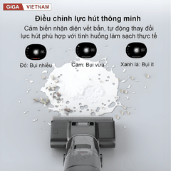 Dreame H14 - Máy Hút Bụi Lau Nhà 2026 tại Giga Việt Nam x Vua Nhà Bếp Đức 13
