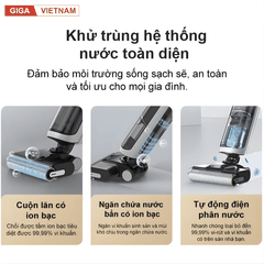 Dreame H14 - Máy Hút Bụi Lau Nhà 2026 tại Giga Việt Nam x Vua Nhà Bếp Đức 15
