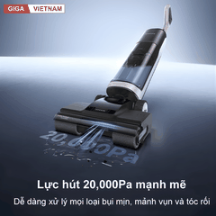 Dreame H14 Station - Máy Hút Bụi Lau Nhà 2026 tại Giga Việt Nam x Vua Nhà Bếp Đức 04