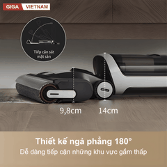 Dreame H14 Ultra - Máy Hút Bụi Lau Nhà 2026 tại Giga Việt Nam x Vua Nhà Bếp Đức 03