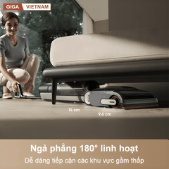 Dreame H15 Pro - Máy Hút Bụi Lau Nhà 2026 tại Giga Việt Nam x Vua Nhà Bếp Đức 04