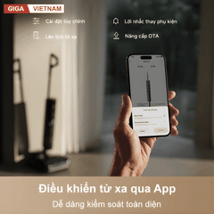 Dreame H15 Pro - Máy Hút Bụi Lau Nhà 2026 tại Giga Việt Nam x Vua Nhà Bếp Đức 11
