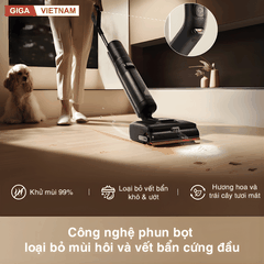 Dreame H15 Pro FoamWash - Máy Hút Bụi Lau Nhà 2026 tại Giga Việt Nam x Vua Nhà Bếp Đức 04