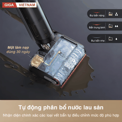 Dreame H15 Pro FoamWash - Máy Hút Bụi Lau Nhà 2026 tại Giga Việt Nam x Vua Nhà Bếp Đức 05