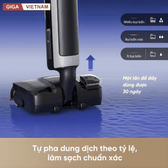 Dreame H15 Pro FoamWash - Máy Hút Bụi Lau Nhà 2026 tại Giga Việt Nam x Vua Nhà Bếp Đức 11