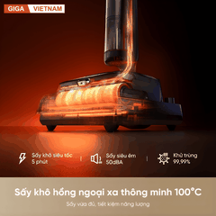 Dreame H15 Pro FoamWash - Máy Hút Bụi Lau Nhà 2026 tại Giga Việt Nam x Vua Nhà Bếp Đức 13