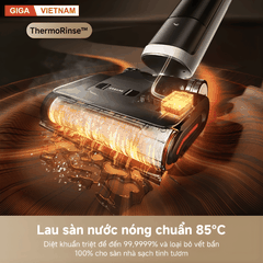Dreame H15 Pro Heat - Máy Hút Bụi Lau Nhà 2026 tại Giga Việt Nam x Vua Nhà Bếp Đức 04