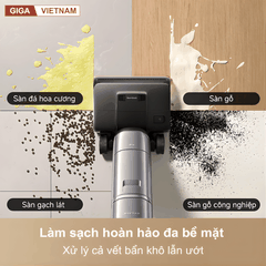 Dreame H16 Pro Steam - Máy Hút bụi lau nhà 2026 tại Giga Việt Nam x Vua Nhà Bếp Đức 06