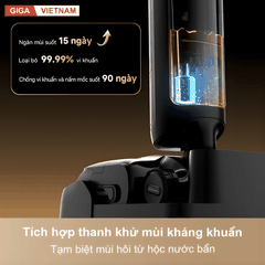 Dreame H16 Pro Steam - Máy Hút bụi lau nhà 2026 tại Giga Việt Nam x Vua Nhà Bếp Đức 11
