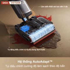 Dreame H16 Pro Steam - Máy Hút bụi lau nhà 2026 tại Giga Việt Nam x Vua Nhà Bếp Đức 13