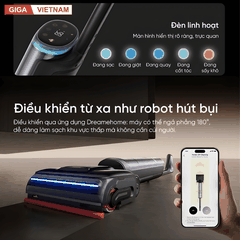 Dreame H16 Pro Steam - Máy Hút bụi lau nhà 2026 tại Giga Việt Nam x Vua Nhà Bếp Đức 16