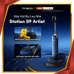 Tineco Station S9 Artist - Máy Hút Bụi Lau Nhà 2026