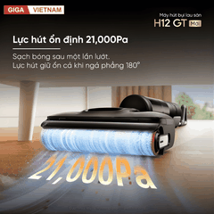 Dreame H12 GT - Máy Hút Bụi Lau Sàn 2026 tại Giga Việt Nam x Vua Nhà Bếp Đức 05