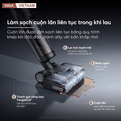 Dreame H12 GT - Máy Hút Bụi Lau Sàn 2026 tại Giga Việt Nam x Vua Nhà Bếp Đức 08