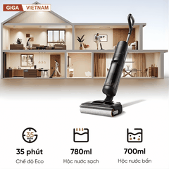 Dreame H12 GT - Máy Hút Bụi Lau Sàn 2026 tại Giga Việt Nam x Vua Nhà Bếp Đức 11