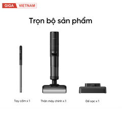 Dreame H12 GT - Máy Hút Bụi Lau Sàn 2026 tại Giga Việt Nam x Vua Nhà Bếp Đức 12