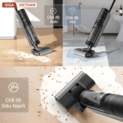 Dreame H12 Pro - Máy Hút Bụi Lau Sàn 2026 tại Giga Việt Nam x Vua Nhà Bếp Đức 07