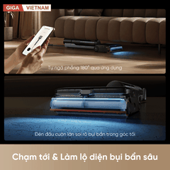 Dreame H16 Steam - Máy Hút Bụi Lau Sàn 2026 tại Giga Việt Nam x Vua Nhà Bếp Đức 10