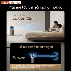 Dreame AirPursue™ PM10 - Máy Lọc Không Khí 2026 tại Giga Việt Nam x Vua Nhà Bếp Đức 12