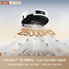 Dreame Aqua 10 Pro Track - Robot Hút Bụi Lau Nhà 2026 tại Giga Việt Nam x Vua Nhà Bếp Đức 11
