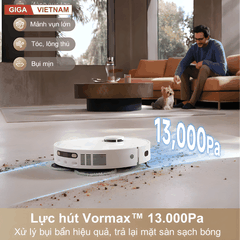 Dreame D20 Ultra - Robot Hút Bụi Lau Nhà 2026 tại Giga Việt Nam x Vua Nhà Bếp Đức 03
