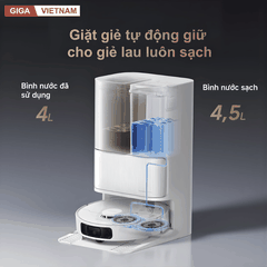 Dreame D20 Ultra - Robot Hút Bụi Lau Nhà 2026 tại Giga Việt Nam x Vua Nhà Bếp Đức 06
