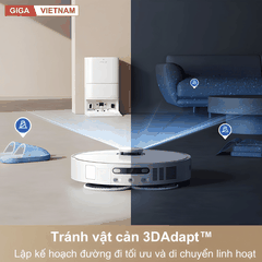 Dreame D20 Ultra - Robot Hút Bụi Lau Nhà 2026 tại Giga Việt Nam x Vua Nhà Bếp Đức 12